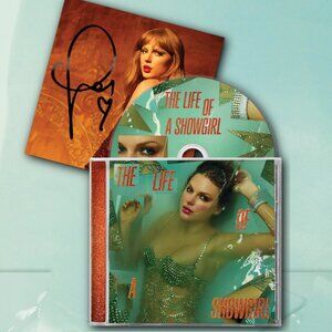 TAYLOR SWIFT LIFE OF A SHOWGIRL SIGNED PHOTO #3 **RARE** last one!!!